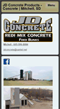 Mobile Screenshot of jdconcretesd.com